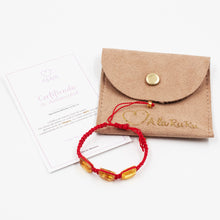 PULSERA ROJA CHICA - Ambar A la ru ru