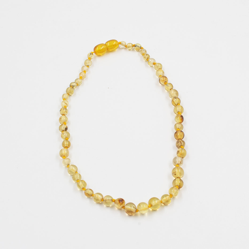 COLLAR ÁMBAR MIEL BEBÉ - Ambar A la ru ru