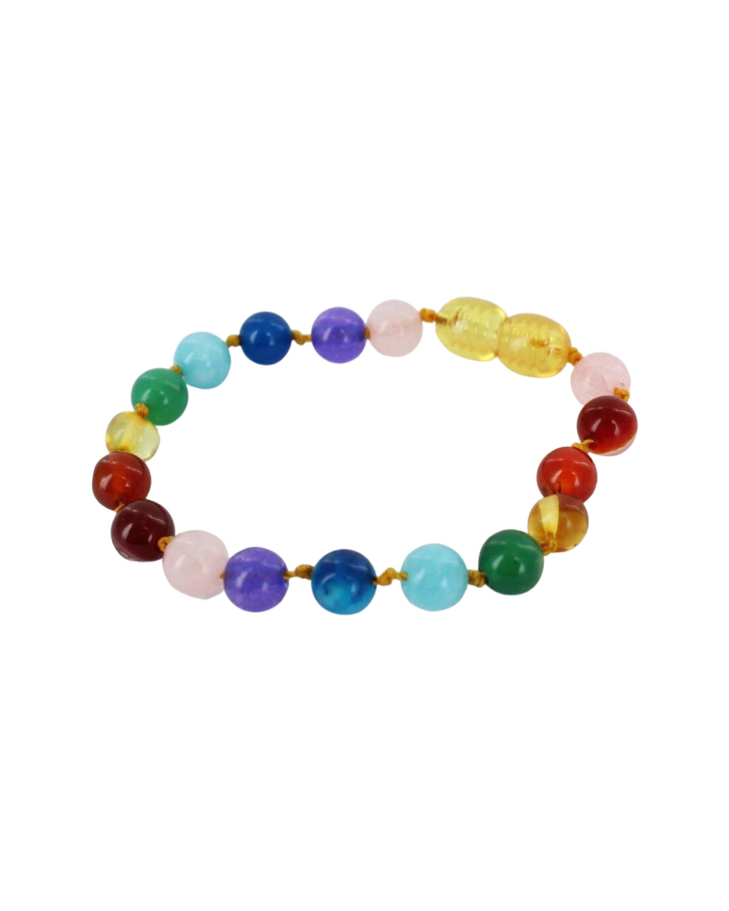 PULSERA RAINBOW NIÑO / BEBÉ - Ambar A la ru ru