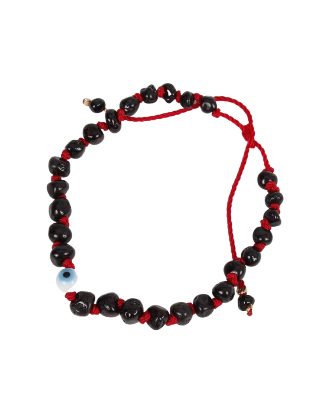 PULSERA ÁMBAR CHERRY EVIL EYE BLANCO ADULTO - Ambar A la ru ru 