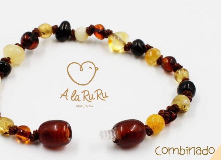 Pulsera combinada - Ambar A la ru ru 